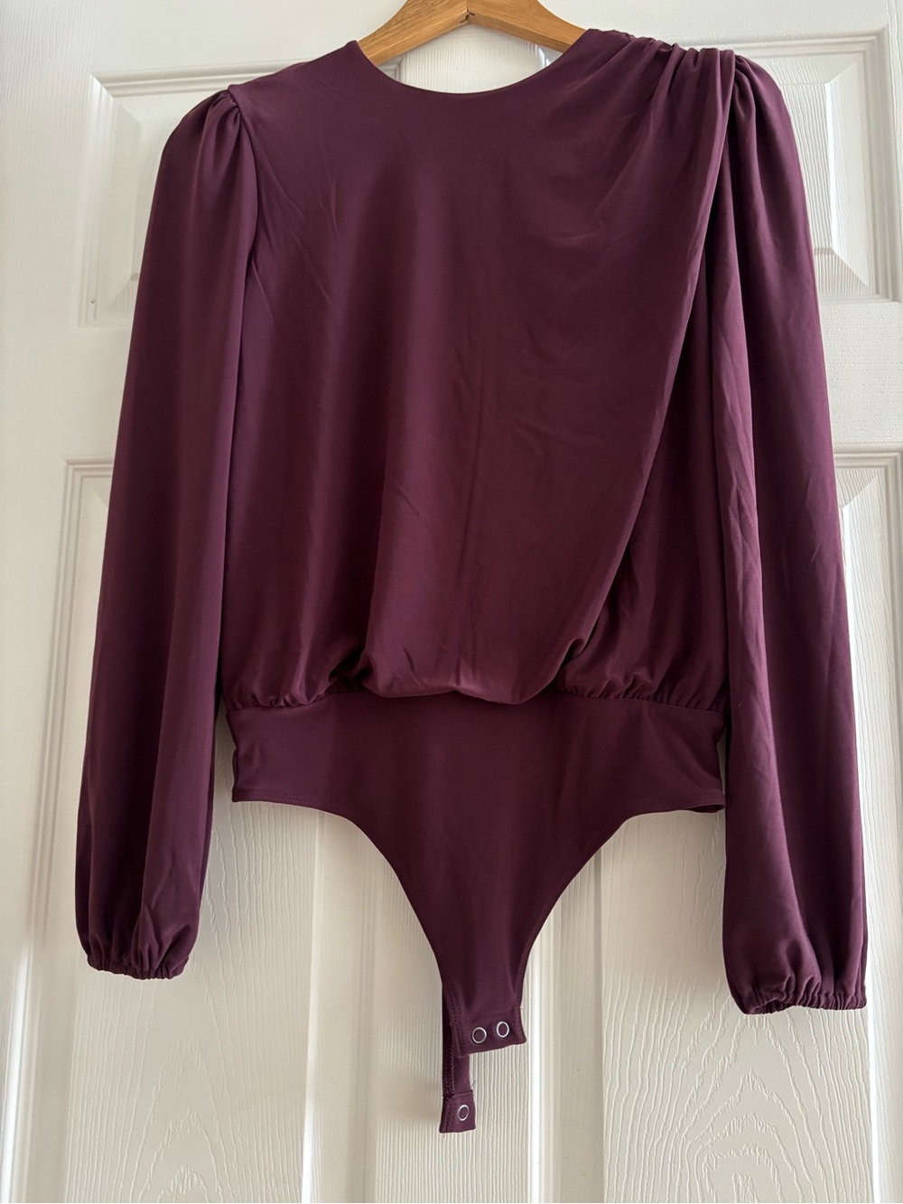 Express Long Sleeve Bodysuit in brown